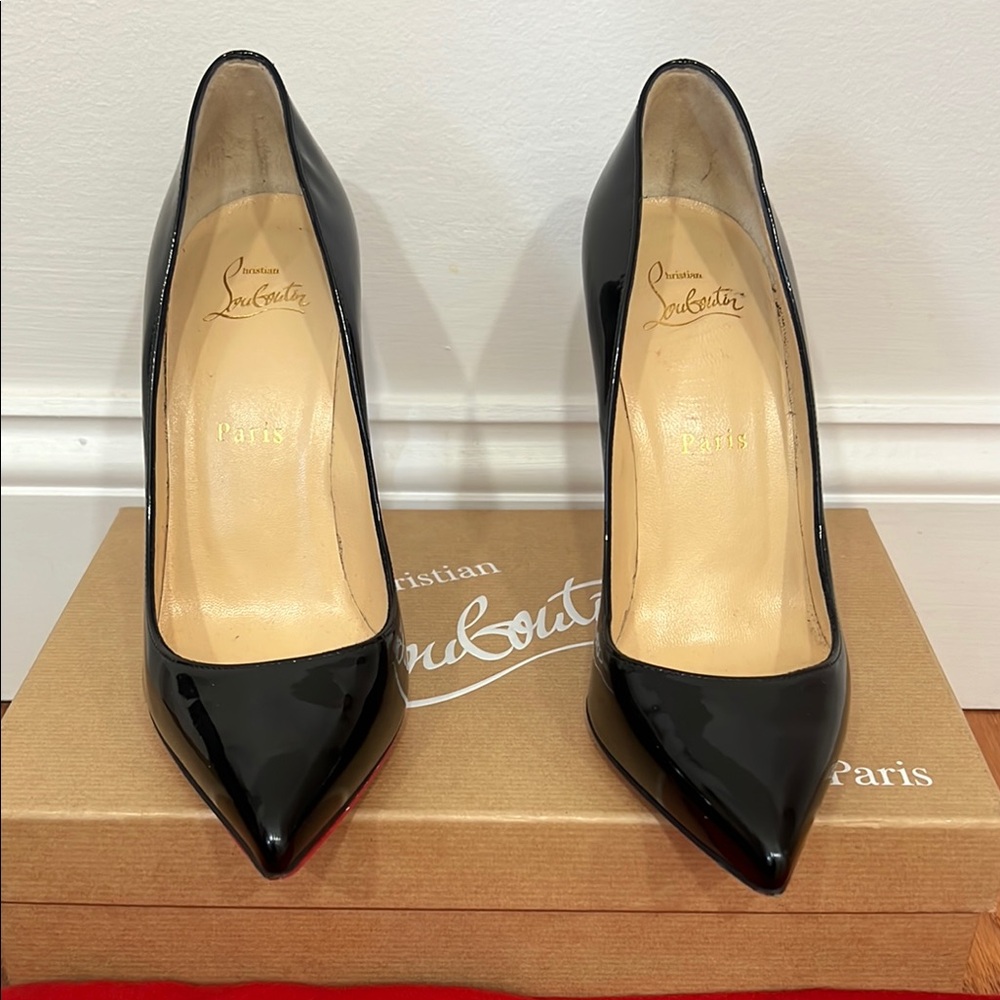 Christian Louboutin Black Stiletto Heels